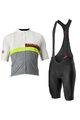 CASTELLI Cycling short sleeve jersey and shorts - A BLOCCO - multicolour/black