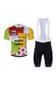 BONAVELO Cycling short sleeve jersey and shorts - 1985 LA VIE CLAIRE - multicolour/black
