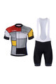 BONAVELO Cycling short sleeve jersey and shorts - 1985 LA VIE CLAIRE - multicolour/black