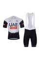 BONAVELO Cycling short sleeve jersey and shorts - UAE 2025 - black/white