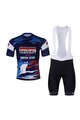 BONAVELO Cycling short sleeve jersey and shorts - SOUDAL-QUICKSTEP 25 - black/blue