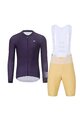 HOLOKOLO Cycling short sleeve jersey and shorts - VICTORIOUS - purple/beige