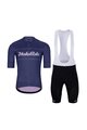 HOLOKOLO Cycling short sleeve jersey and shorts - GEAR UP  - black/blue