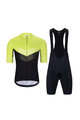 HOLOKOLO Cycling short sleeve jersey and shorts - ARROW II - green/black