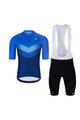 HOLOKOLO Cycling short sleeve jersey and shorts - Holokolo ARROW II + - black/blue