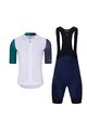 HOLOKOLO Cycling short sleeve jersey and shorts - PERFORMANCE - purple/blue/white/multicolour