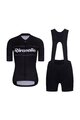 RIVANELLE BY HOLOKOLO Cycling short sleeve jersey and shorts - GEAR UP  - white/black