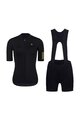 RIVANELLE BY HOLOKOLO Cycling short sleeve jersey and shorts - VICTORIOUS GOLD LADY - gold/black