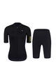 RIVANELLE BY HOLOKOLO Cycling short sleeve jersey and shorts - VICTORIOUS GOLD LADY - gold/black