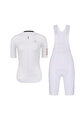 RIVANELLE BY HOLOKOLO Cycling short sleeve jersey and shorts - VICTORIOUS GOLD LADY - white/black