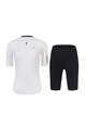 RIVANELLE BY HOLOKOLO Cycling short sleeve jersey and shorts - VICTORIOUS GOLD LADY - black/white
