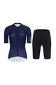 RIVANELLE BY HOLOKOLO Cycling short sleeve jersey and shorts - VICTORIOUS GOLD LADY - blue/black