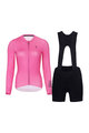RIVANELLE BY HOLOKOLO Cycling short sleeve jersey and shorts - VICTORIOUS ELITE - black/pink