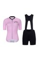 RIVANELLE BY HOLOKOLO Cycling short sleeve jersey and shorts - VOGUE  - pink/black