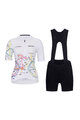 RIVANELLE BY HOLOKOLO Cycling short sleeve jersey and shorts - MAAPPI ELITE - white/yellow