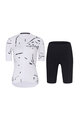 RIVANELLE BY HOLOKOLO Cycling short sleeve jersey and shorts - PASSION - black/white
