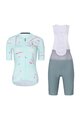 RIVANELLE BY HOLOKOLO Cycling short sleeve jersey and shorts - PASSION - blue/pink
