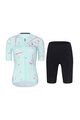 RIVANELLE BY HOLOKOLO Cycling short sleeve jersey and shorts - PASSION - pink/blue