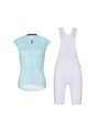 RIVANELLE BY HOLOKOLO Cycling short sleeve jersey and shorts - FLAIR - blue