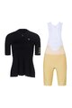 RIVANELLE BY HOLOKOLO Cycling short sleeve jersey and shorts - GRACE - beige/black