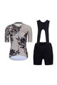RIVANELLE BY HOLOKOLO Cycling short sleeve jersey and shorts - BAROC - black/grey