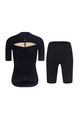 RIVANELLE BY HOLOKOLO Cycling short sleeve jersey and shorts - GLAMOR - black