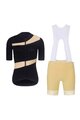 RIVANELLE BY HOLOKOLO Cycling short sleeve jersey and shorts - GLAMOR - beige/black