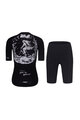 RIVANELLE BY HOLOKOLO Cycling short sleeve jersey and shorts - MOONLIGHT - white/black