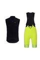 RIVANELLE BY HOLOKOLO Cycling short sleeve jersey and shorts - PURE - yellow/black