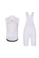 RIVANELLE BY HOLOKOLO Cycling short sleeve jersey and shorts - PURE - white