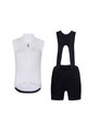 RIVANELLE BY HOLOKOLO Cycling short sleeve jersey and shorts - PURE - white/black