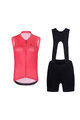 RIVANELLE BY HOLOKOLO Cycling short sleeve jersey and shorts - Rivanelle by Holokol - black/pink