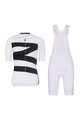 RIVANELLE BY HOLOKOLO Cycling short sleeve jersey and shorts - MISSVELOAIRE - white/black