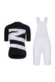 RIVANELLE BY HOLOKOLO Cycling short sleeve jersey and shorts - MISSVELOAIRE - black/white
