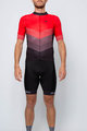 HOLOKOLO Cycling short sleeve jersey and shorts - NEW NEUTRAL - black/red