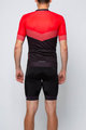 HOLOKOLO Cycling short sleeve jersey and shorts - NEW NEUTRAL - black/red