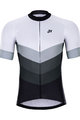 HOLOKOLO Cycling short sleeve jersey and shorts - NEW NEUTRAL - black/white