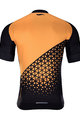 HOLOKOLO Cycling short sleeve jersey and shorts - DUSK - black/orange