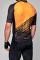 HOLOKOLO Cycling short sleeve jersey and shorts - DUSK - black/orange