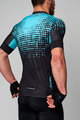 HOLOKOLO Cycling short sleeve jersey and shorts - FROSTED - turquoise/black