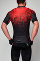 HOLOKOLO Cycling short sleeve jersey and shorts - FROSTED - black/red