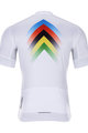 HOLOKOLO Cycling short sleeve jersey - HYPER - white/rainbow