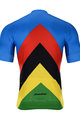HOLOKOLO Cycling short sleeve jersey - ULTRA - rainbow/blue