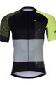 HOLOKOLO Cycling short sleeve jersey and shorts - ENGRAVE - grey/green/black