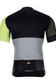 HOLOKOLO Cycling short sleeve jersey and shorts - ENGRAVE - grey/green/black