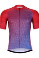 HOLOKOLO Cycling short sleeve jersey and shorts - DAYBREAK - black/blue/red