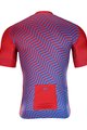 HOLOKOLO Cycling short sleeve jersey and shorts - DAYBREAK - black/blue/red