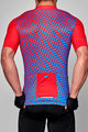 HOLOKOLO Cycling short sleeve jersey and shorts - DAYBREAK - black/blue/red