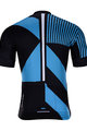 HOLOKOLO Cycling short sleeve jersey and shorts - TRACE - blue/black