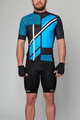 HOLOKOLO Cycling short sleeve jersey and shorts - TRACE - blue/black